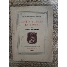 PETITS POEMS EN PROSE-BAUDELAIRE