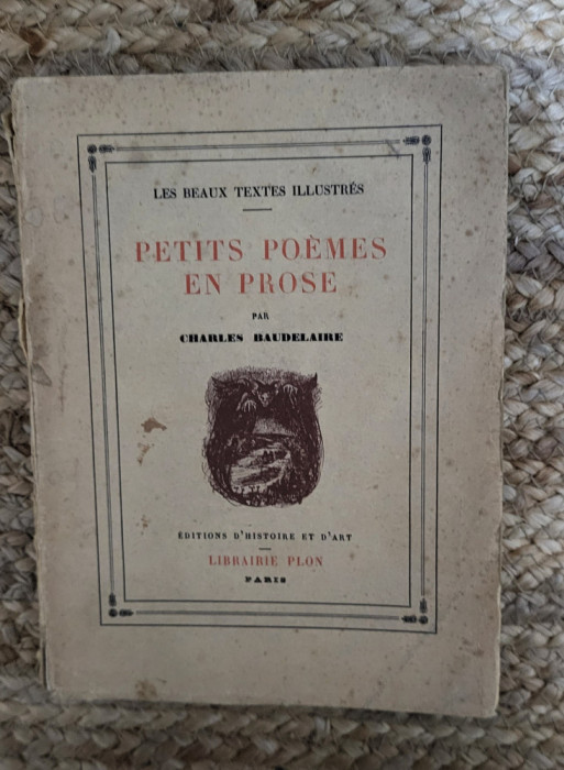 PETITS POEMS EN PROSE-BAUDELAIRE