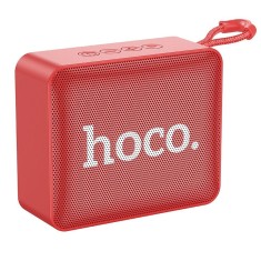 Boxa portabila bluetooth, Hoco, 108 x 90 x 45 mm, Rosu