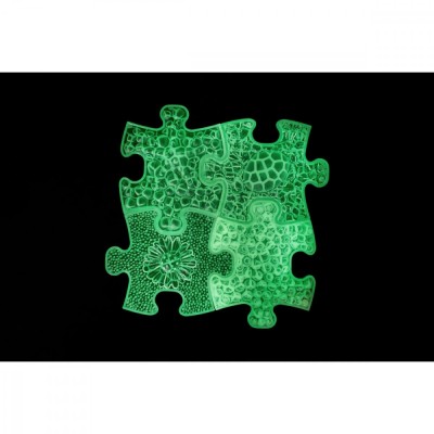 Covoras ortopedic senzorial puzzle Set Fluorescent, straluceste in intuneric foto