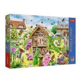 Cumpara ieftin Puzzle Trefl Premium Plus Tea Time - Casa pentru albine, 1000 piese