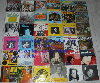 vinyl single Phoenix,Romanticii,Mondial,Dentes,Mircea Vintila vezi descrierea foto