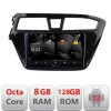 Navigatie HHyundai i20 2015-2018 5960Pro-517 Android Octa Core Qualcomm 2K Qled 8+128 DTS DSP 360 4G Optical CarStore Technology