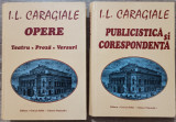 I. L. Caragiale, teatru, proza, versuri + publicistica si corespondenta// 2 vol.