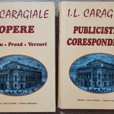 I. L. Caragiale, teatru, proza, versuri + publicistica si corespondenta// 2 vol.