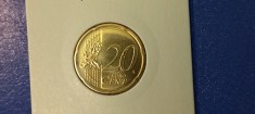 Moneda Luxemburg 20 euro cent 2022 UNC Duke Henri