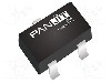 Dioda comuta&amp;#355;ie Schottky, 0,2A, dubli in serie, SOT23, PanJit Semiconductor - BAS70S-AU_R1_000A1