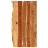 VidaXL Blat lavoar de baie, 100 x 55 x 3,8 cm, lemn masiv de acacia