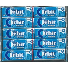 Set 30 Pachete Guma de Mestecat Orbit Peppermint, Guma pentru Mestecat, Guma Orbit, Guma Mestecat, Guma Mentolata, Guma Aroma de Menta, Guma cu Menta, foto