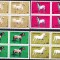 TSV$ - 1984 LP 1110 CAI DIN CRESCATORIILE ROMANESTI BLOC X 4 MNH/** LUX
