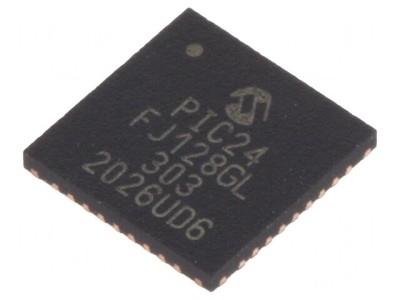 Microcontroler PIC 128kB 32MHz SMD UQFN36 8kB SRAM foto