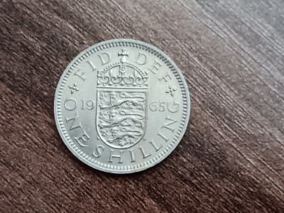 M3 C50 - Moneda foarte veche - Anglia - one shilling - 1965 foto