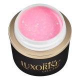 Cumpara ieftin Gel UV Constructie Unghii RevoFlex LUXORISE 15ml, Rose Glimmer