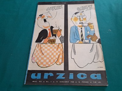 REVISTA URZICA * NR. 1 *1968 * foto