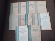 GAZETA MATEMATICA 1-12 1984 NUMAR COMPLET