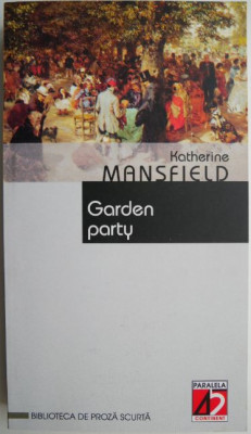 Garden party &amp;ndash; Katherine Mansfield foto