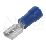 Papuc 4.8mm mama albastru partial izolat