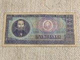Bancnotă 100 lei 1966 RSR
