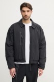 adidas geaca MYSHELTER barbati, culoarea negru, de tranzitie, JD6663