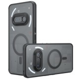 Husa Nothing Phone (3a) Asteroid GSM PureFrost MagSafe, negru frost