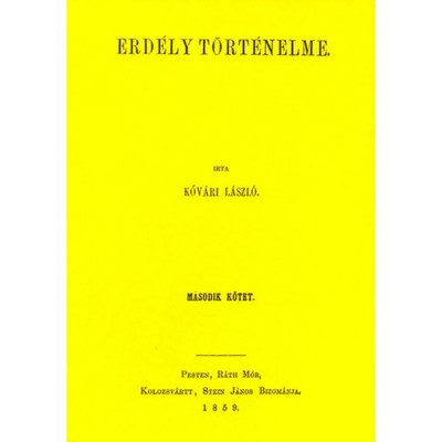Erd&amp;eacute;ly t&amp;ouml;rt&amp;eacute;nelme II. - Kőv&amp;aacute;ri L&amp;aacute;szl&amp;oacute; foto