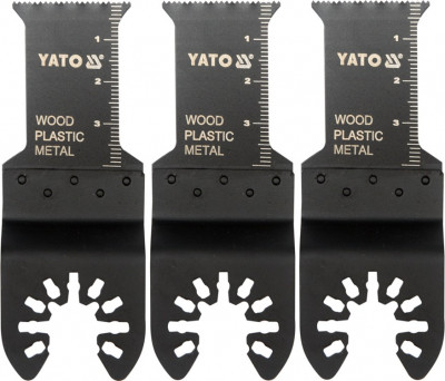 Set de 3 panze bi-metal pentru unealta multifunctionala YT-82220 YATO foto