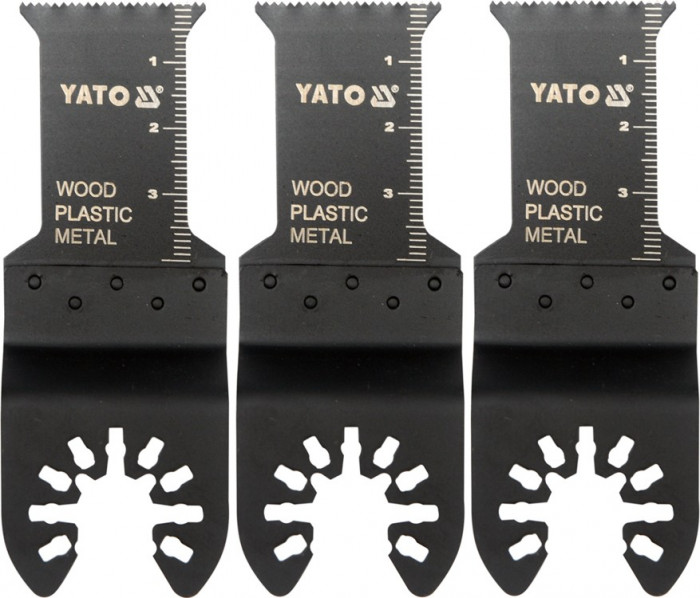 Set de 3 panze bi-metal pentru unealta multifunctionala YT-82220 YATO