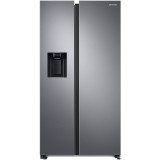 Side by side Samsung RS68CG852DS9EF, 634 l, Clasa D, Full No Frost, Twin Cooling Plus, Conversie Smart 5 in 1, Compresor Digital Inverter, Dozator apa