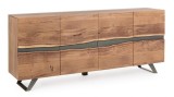 Cumpara ieftin Comoda lemn 4 usi Aron 198x43x85 cm