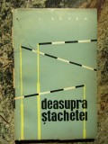 IOAN SOTER - DEASUPRA STACHETEI REPOVESTITA LITERAR DE V. BANU