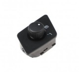 Buton reglare oglinzi Topautochei&reg; compatibil cu Polo 9N, 2001-2010, Oem