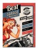 Magnet Frigider Nostalgic Art Best Garage Red 6x8cm - Decoratiune Vintage Metalica Colectie