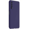 Husa Liquid soft touch compatibila cu Huawei P smart 2021, Dark Purple, ALC, ALC MOBILE