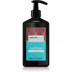 Arganicare Argan Oil & Shea Butter Conditioner balsam pentru păr uscat și deteriorat 400 ml