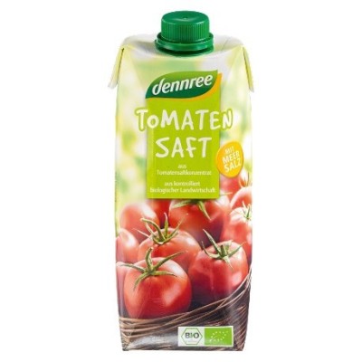 Suc de Rosii Bio Vegan Dennree 500ml foto