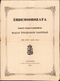 HST A1416 Lista elevi eminenți și profesori Liceul catolic maghiar Lugoj 1870