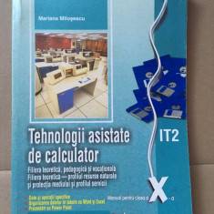 Tehnologii asistate de calculator/ Mariana Milosescu/2004