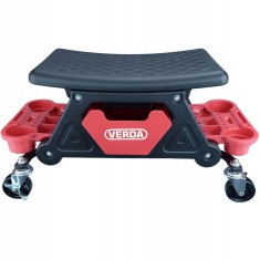 Scaun de atelier,pivotant, rotativ 360 cu raft 135kg SN6714 foto