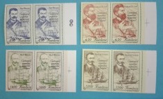 TIMBRE ROM&Acirc;NIA LP1440/1997 Centenarul expeditiei BELGICA -Serie in pereche -MNH