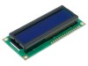 Afișaj LCD alfanumeric STN 16x2 albastru LED