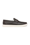 Geox mocasini de piele U AVOLA barbati, culoarea maro, U55GSA 00046 C6009