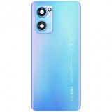 Capac Baterie Oppo Find X5 Lite / Reno7 5G, Albastru (Startrails Blue), Service Pack 4150029