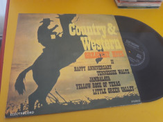 DISC VINIL COUNTRY&amp;amp;WESTERN GREATEST HITS II EDE 01838 STARE EXCELENTA foto