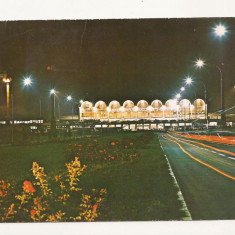 CA6 Carte Postala - Bucuresti , Aeroportul international , circulata 1976