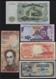 Set 5 bancnote de prin lume adunate (cele din imagini) #234, Europa