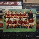 FOTBAL ~ FOTOGRAFIE TIP CARTE POSTALA : MILAN , ANII &#039;60,&#039;70