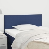 Cumpara ieftin Tăblie de pat, albastru, 80x5x78/88 cm, textil