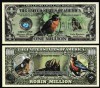 !!! SUA = FANTASY NOTE = AMERICAN ROBIN BIRD - 2023 - UNC / SERIA WILDLIFE