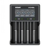 Incarcator universal LI-ION NI-MH NI-CD 1-4buc QC3.0 ecran LCD USB XTAR VC4SL