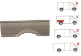 Aripa spate Mercedes Sprinter 209-524, 07.2006-10.2013, Vw Crafter (2e), 12.2005-, Dreapta, Spate, Spatiul De Incarcare L = 3265mm, Pana La Geam,